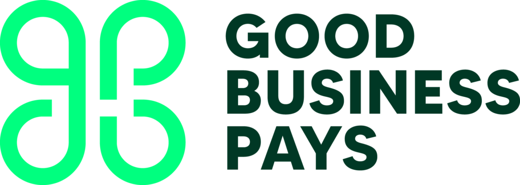 Good business pays logo