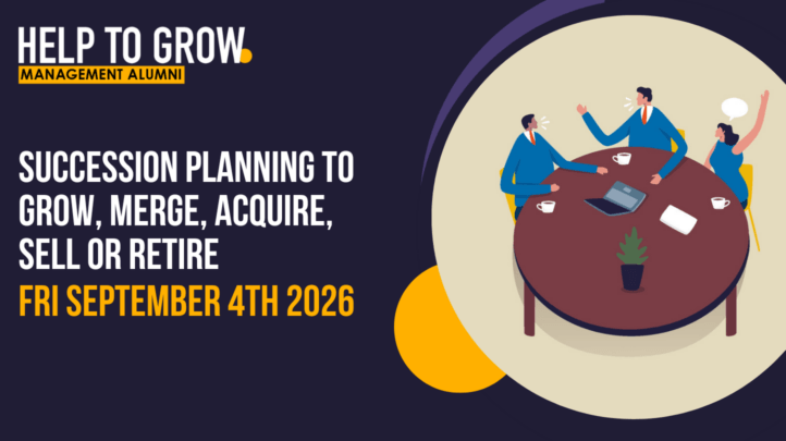 Succession planning to grow, merge, acquire, sell or retire